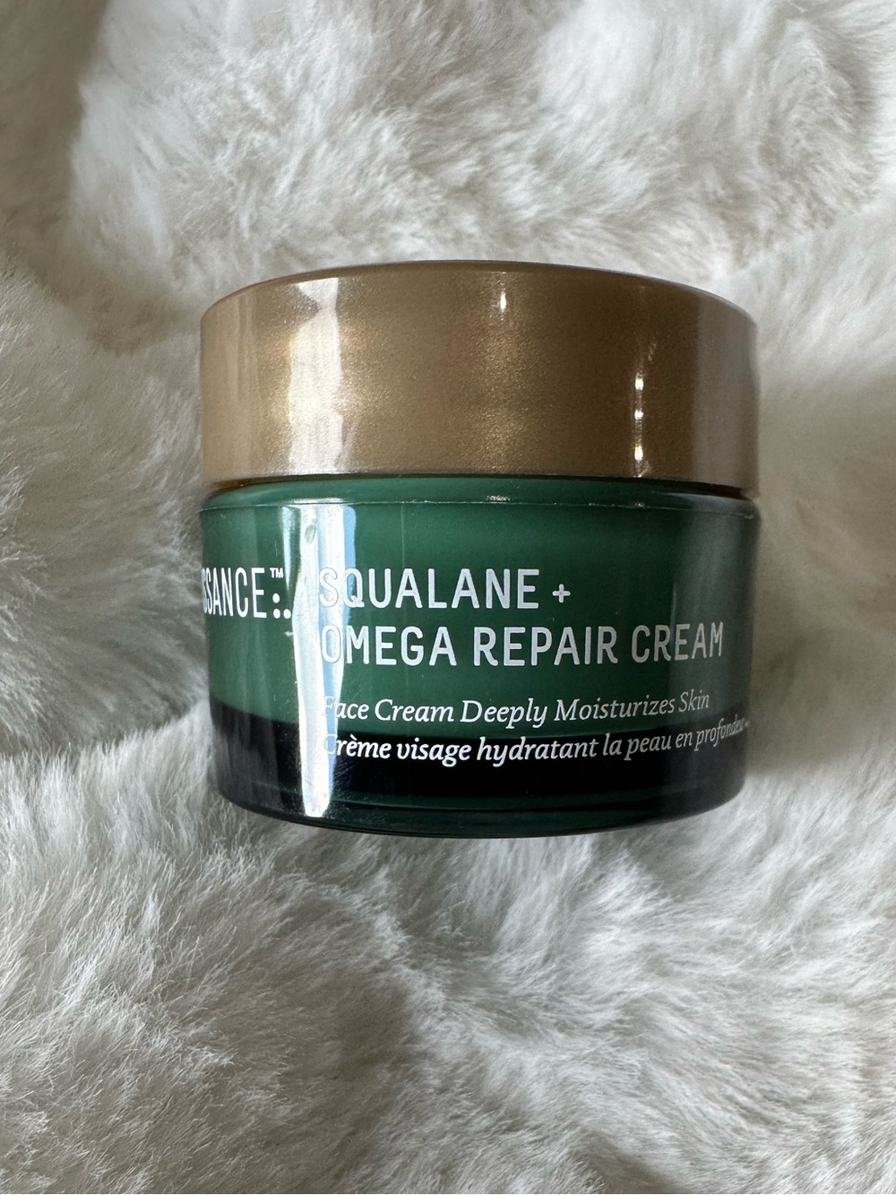 Biossance Mini Omega Repair Deep Hydration Moisturizer + Squalane - Mini Size